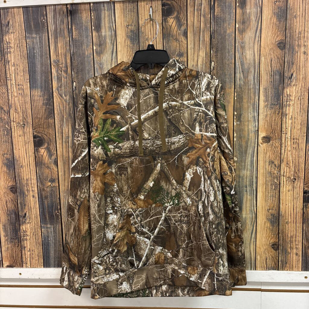 Realtree Camo Hoodie, Mens M