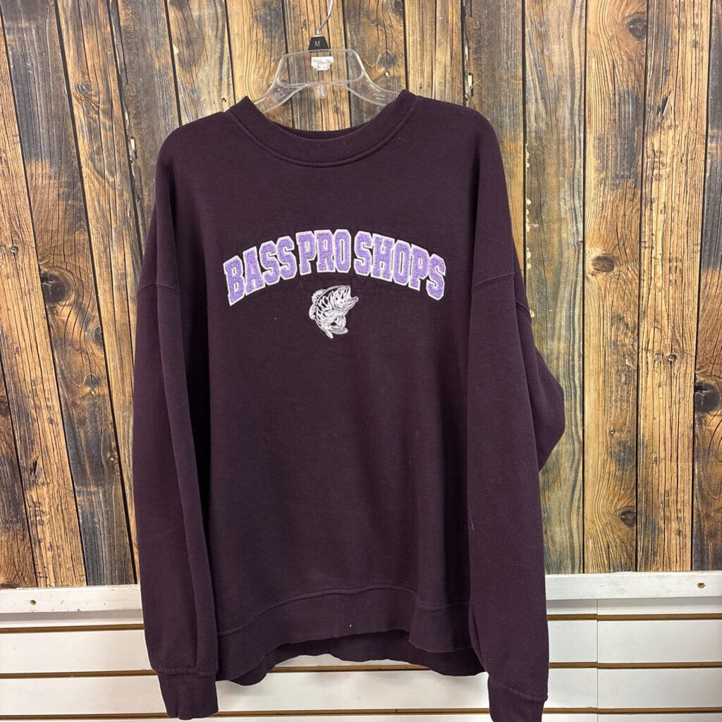Bass Pro Sweatshirt, Womens XL