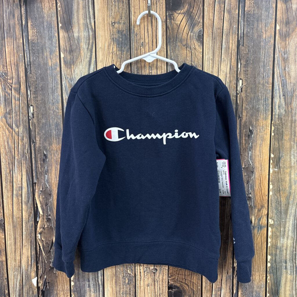 Champion Navy Sweatshirt, Boys 6