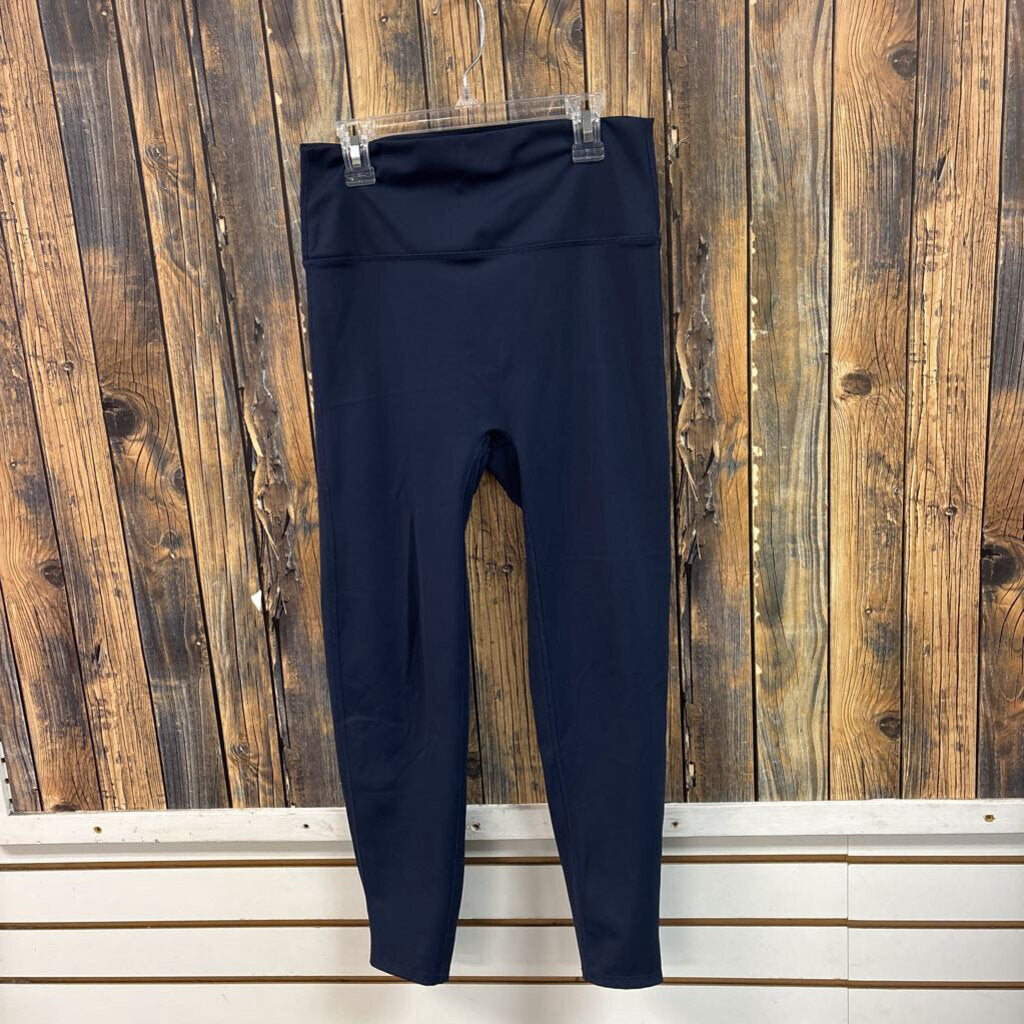 Zenana Navy Leggings, Womens L