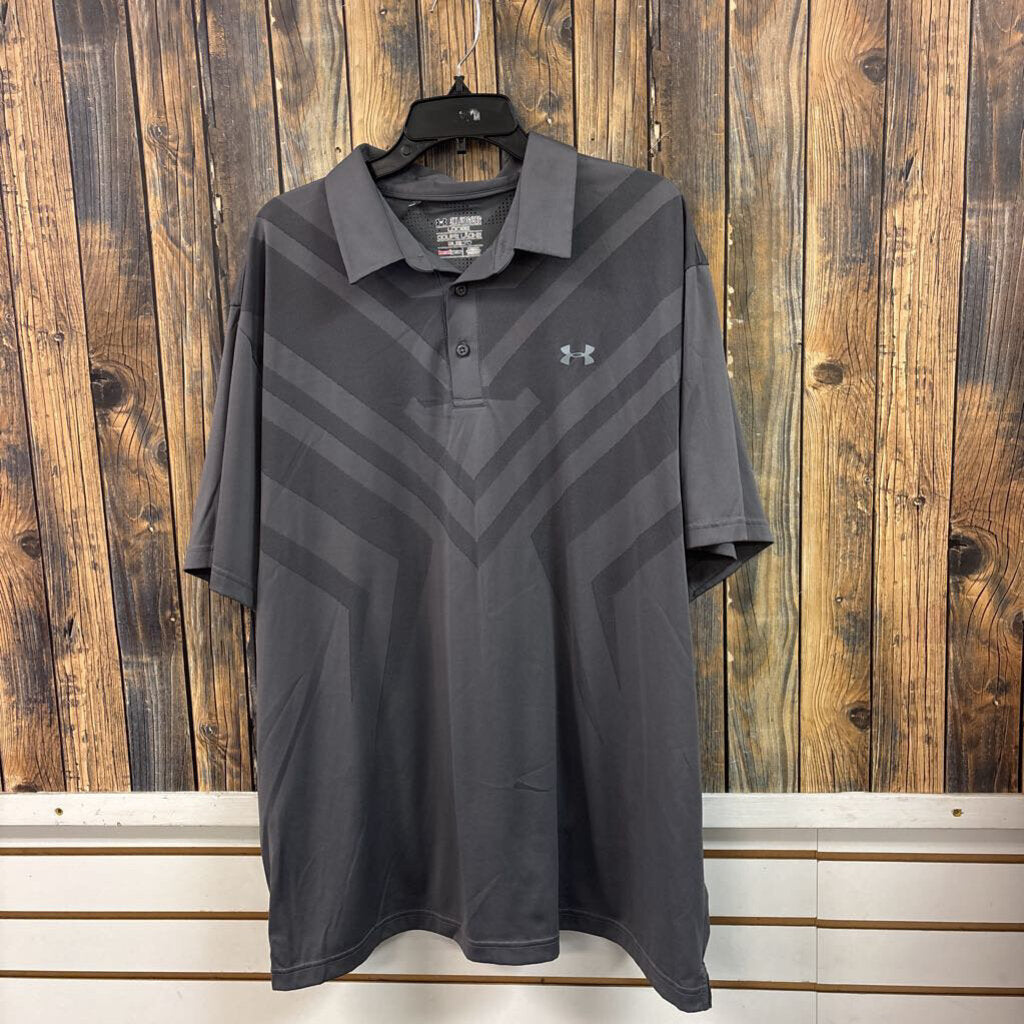 Under Armour 2 Tone Polo, Mens 3X