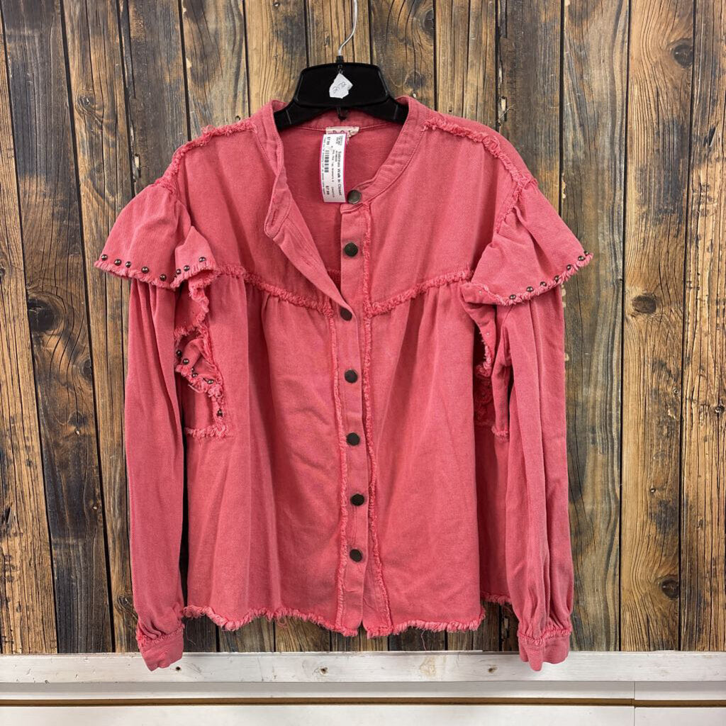 POL Pink Top, Women's S