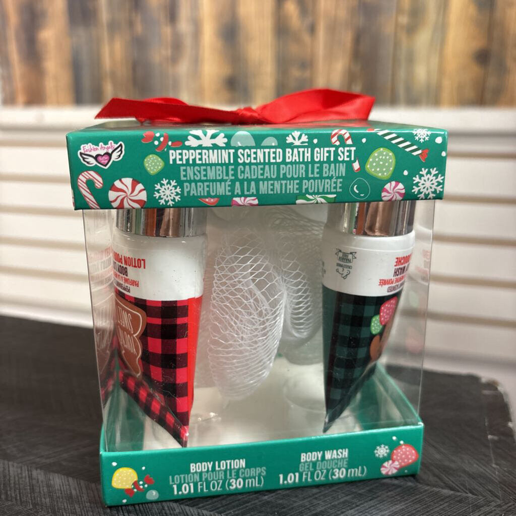 Peppermint Scented Body Care Set (1)