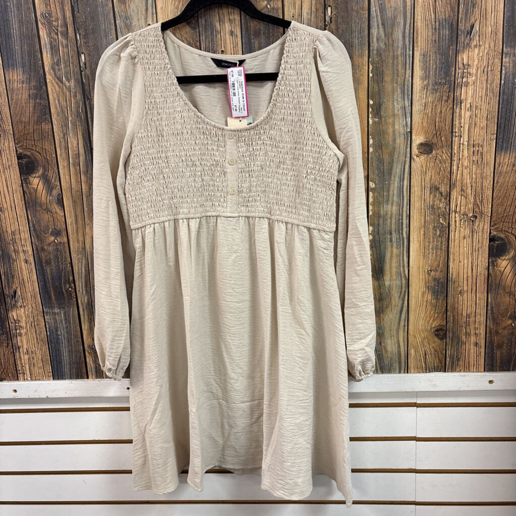 NWT Cream Dress, Womens S