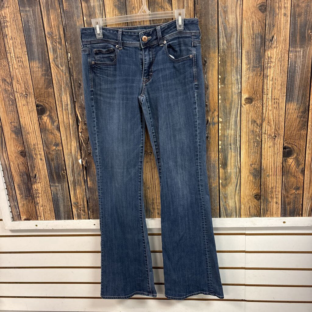 American Eagle Kick Boot Jeans, Womens 6 Long