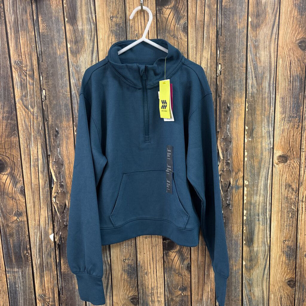 NWT Ribbed Pullover, Girls 10/12
