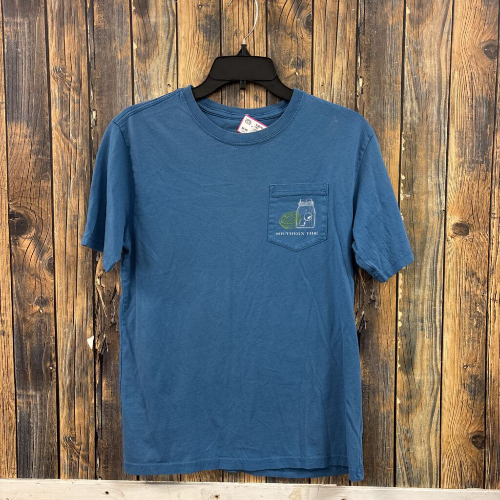 Southern Tide Blue Tee, Men's XS