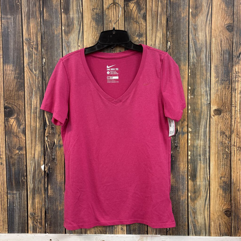 Nike Pink Tee, Womens L