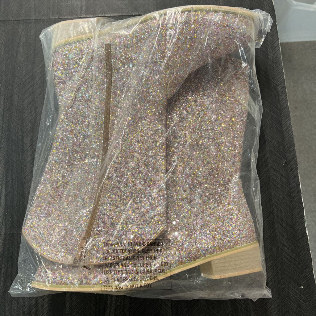 NWT A BearCo Sparkly Boots, Womens 9.5