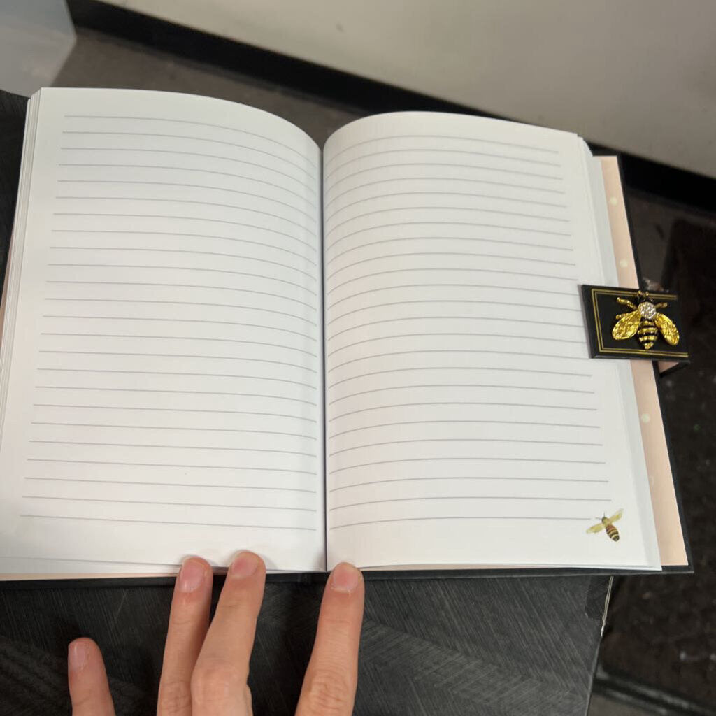 Bee Hardcover Journal