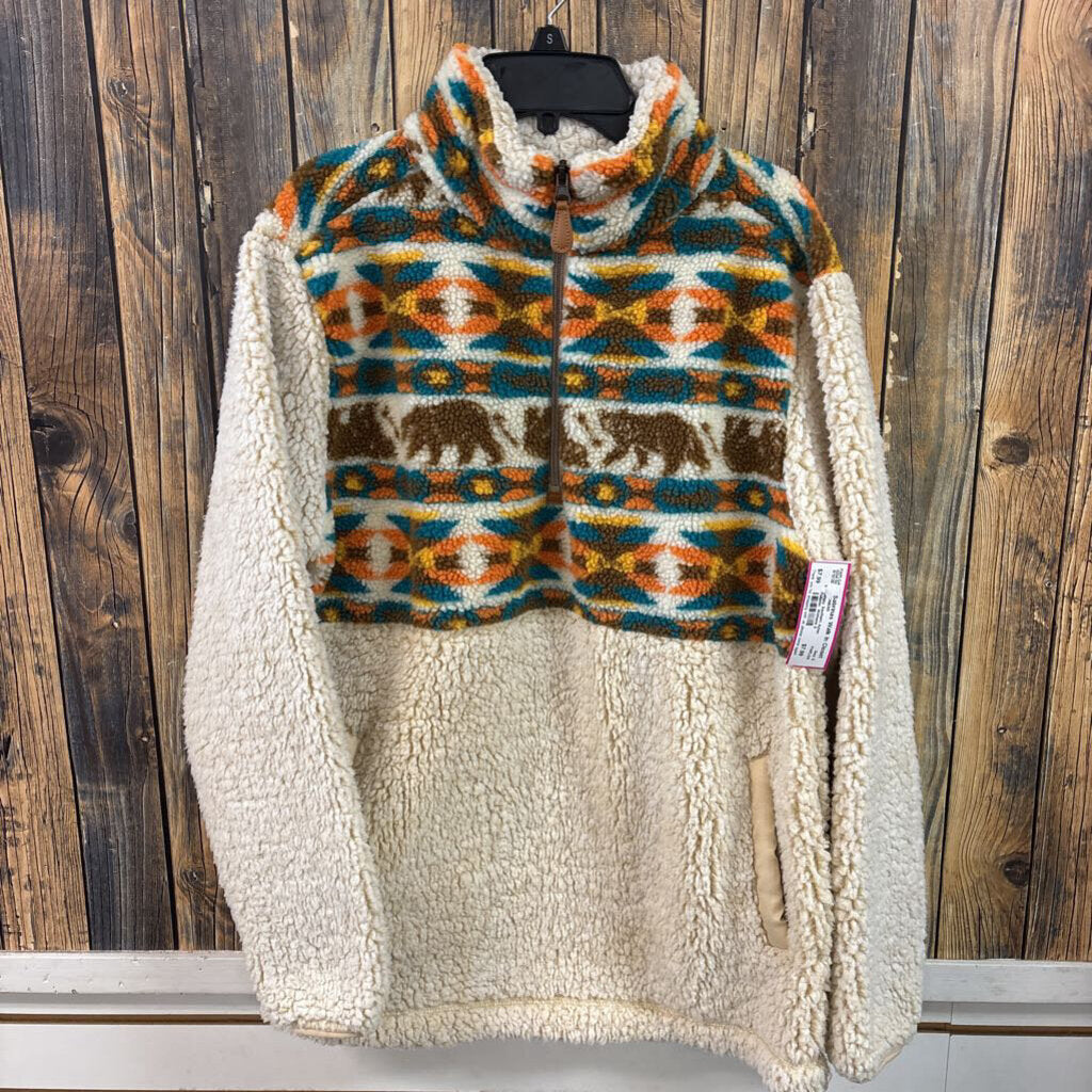 Simply Southern Aztec Pullover, Womens S