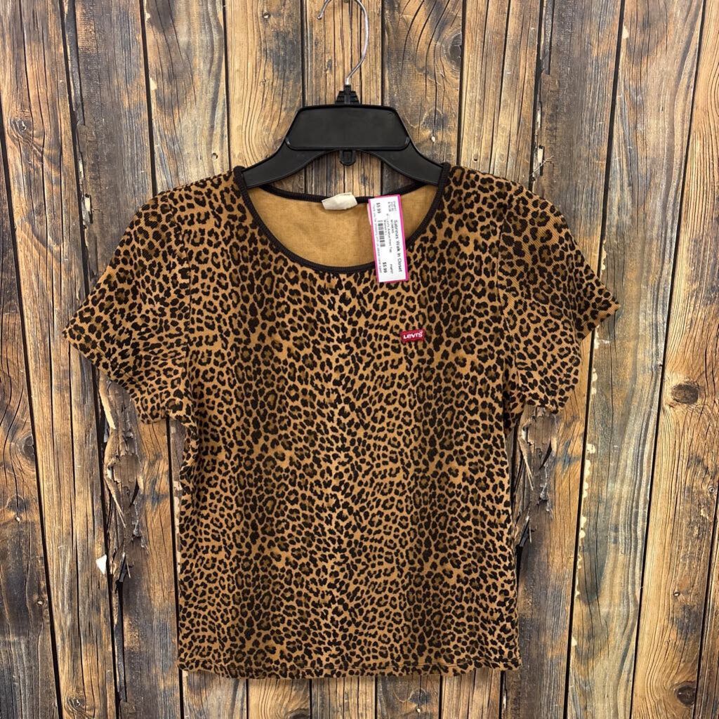 Levi's Animal Print Top, Women's L