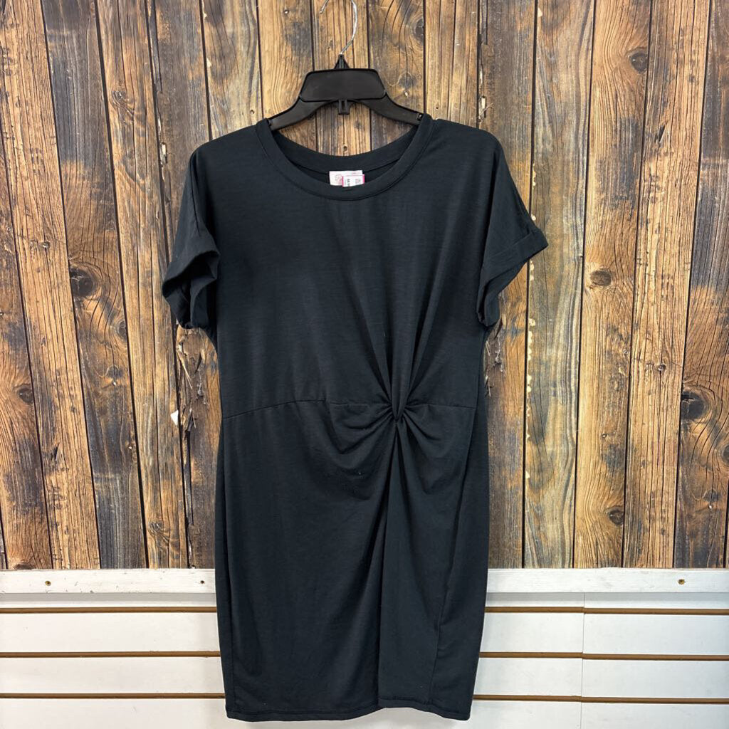 Pink Lily Dark Grey Dress, Womens M