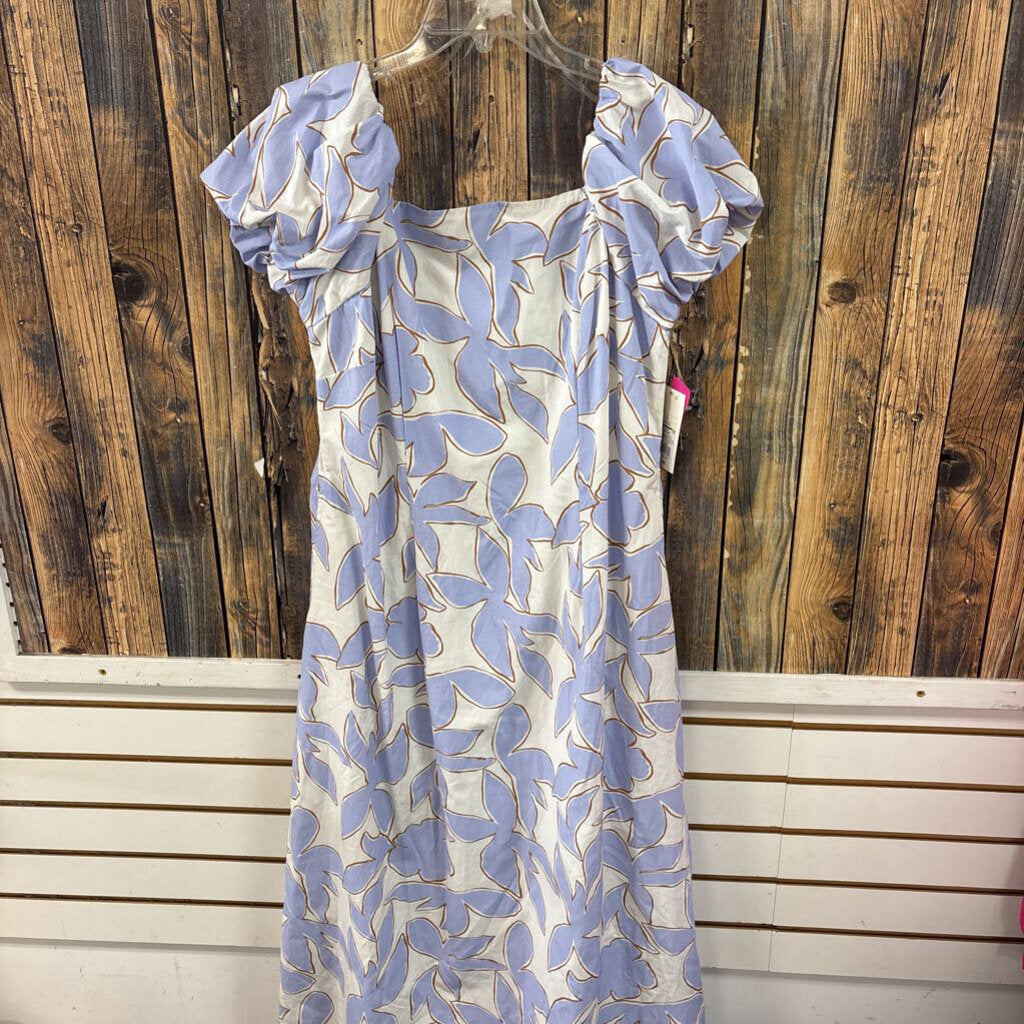 NWT A New Day Blue/White Dress, Womens L