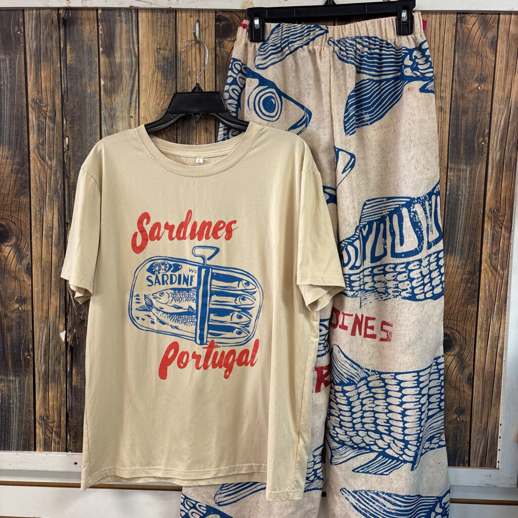 Sardines Lounge Set, Mens L
