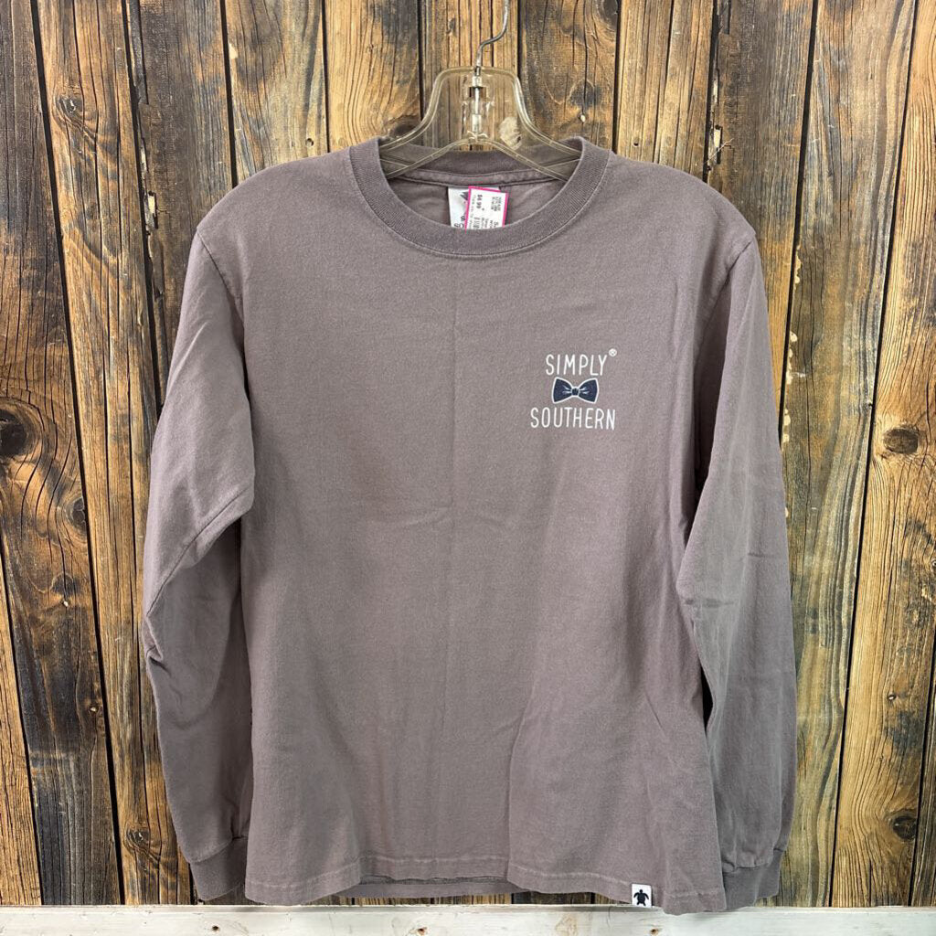 Simply Southern Suck it Up Buttrcup Tee, Women's S