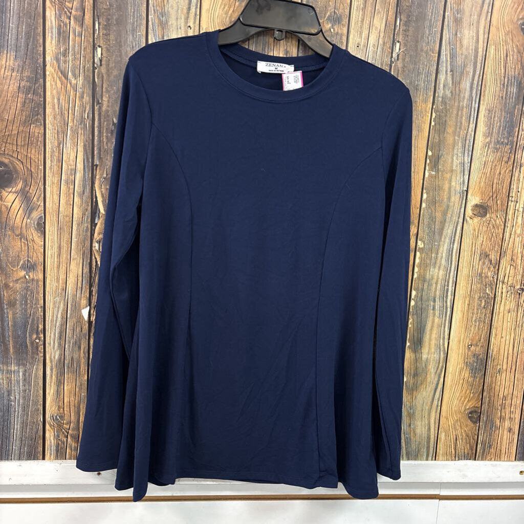 Zenana Blue Shirt, Women's M