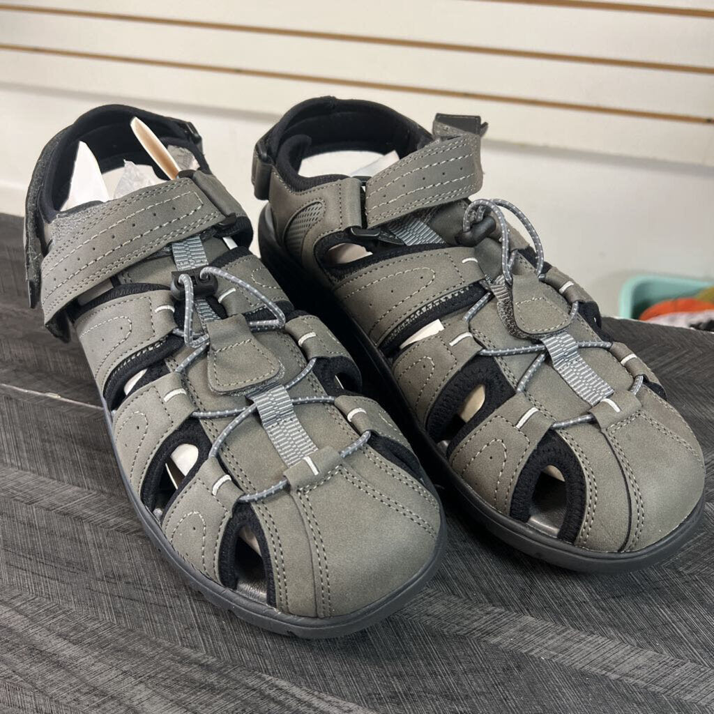 NWT Lands End Sandals, Mens 12