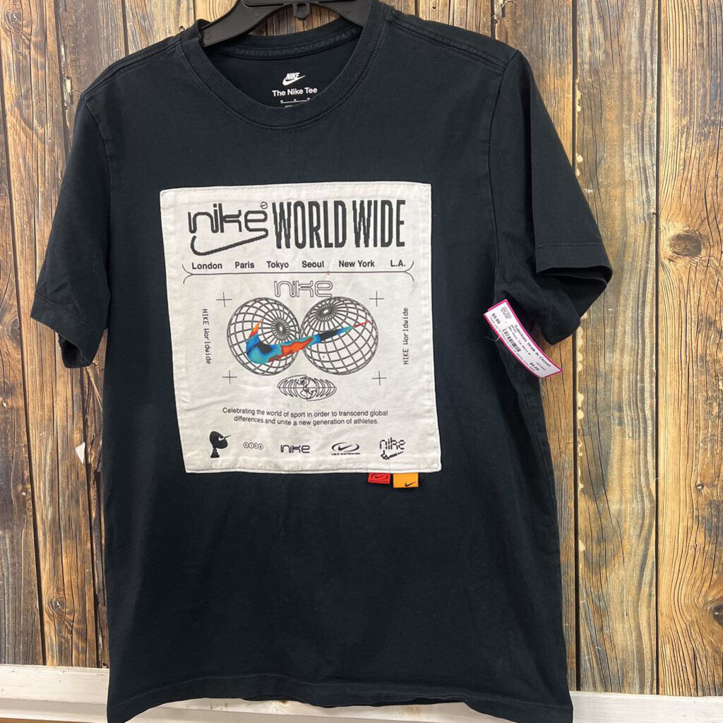 Nike Black Tee, Men's M