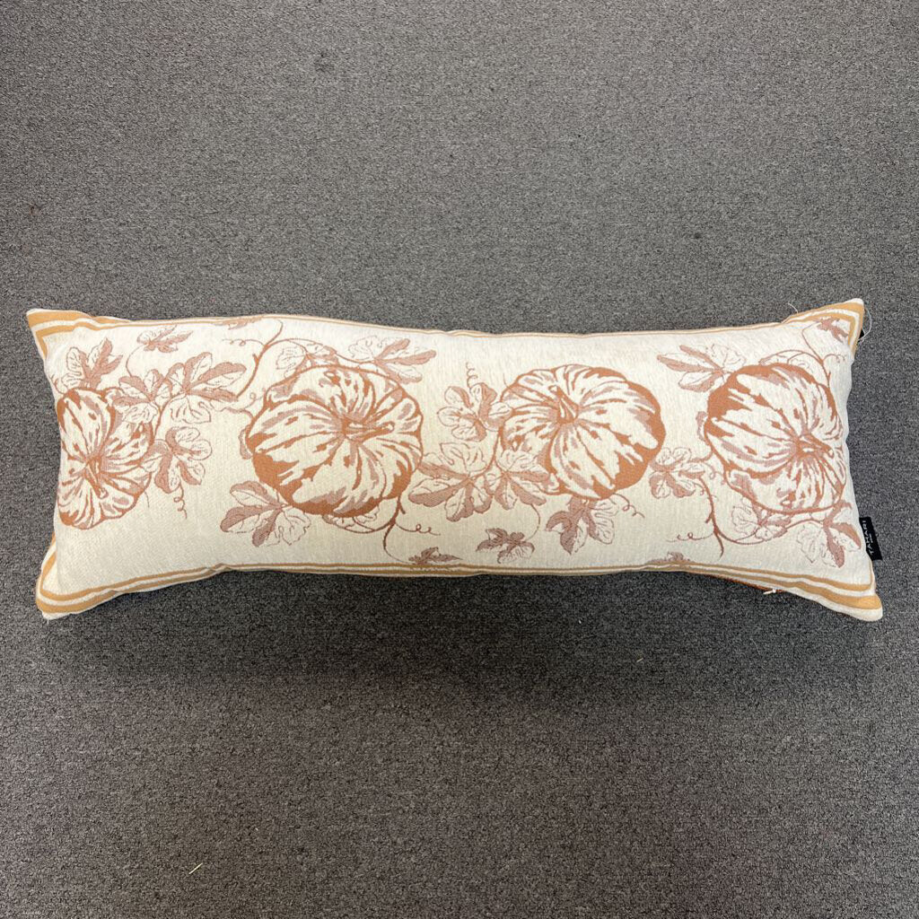 Lumbar Floral Pillow - NO SHIP - 32x12