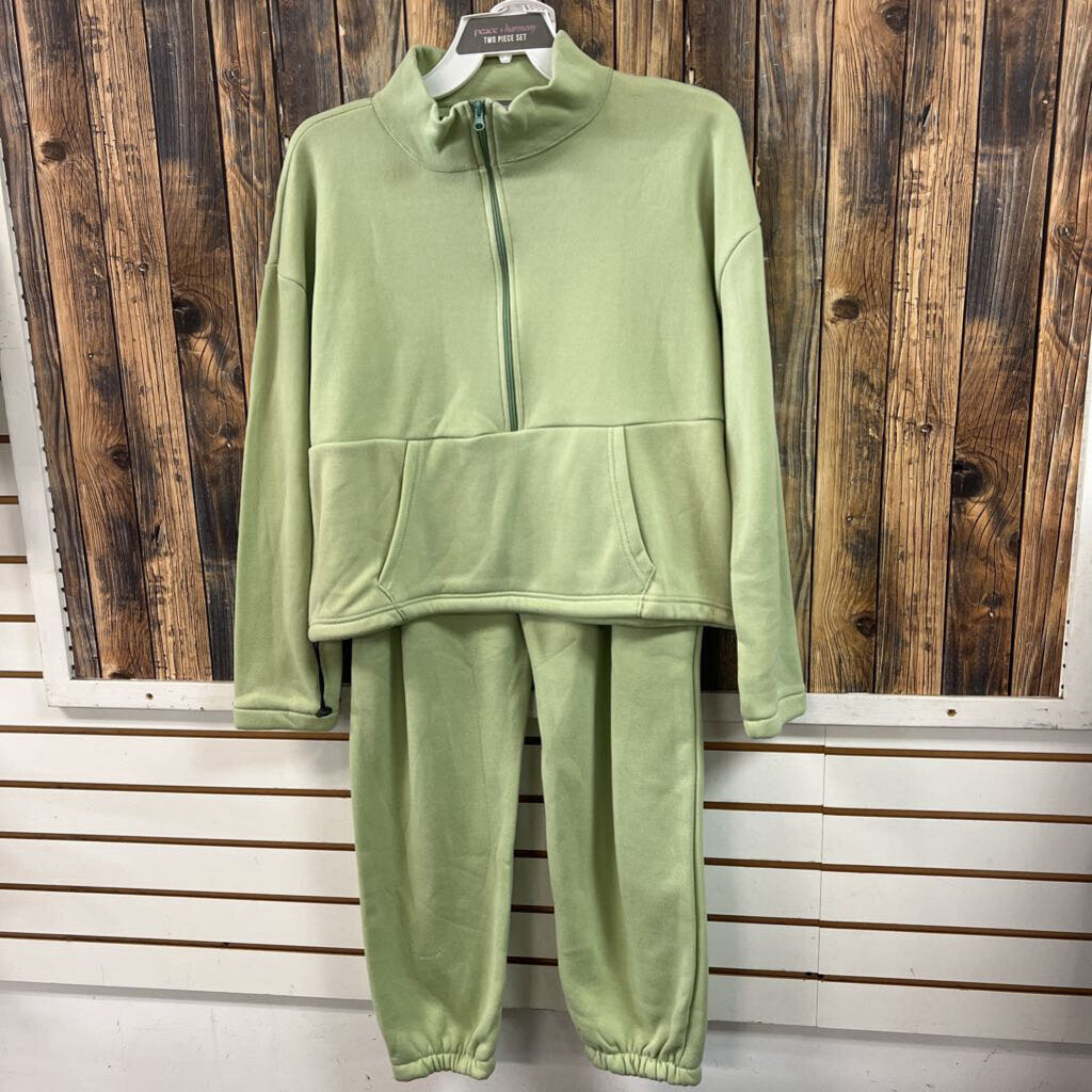 Green Lounge Set, Womens 2X