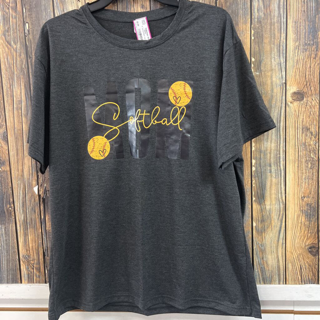Softball Mom Tee, Womens 2X