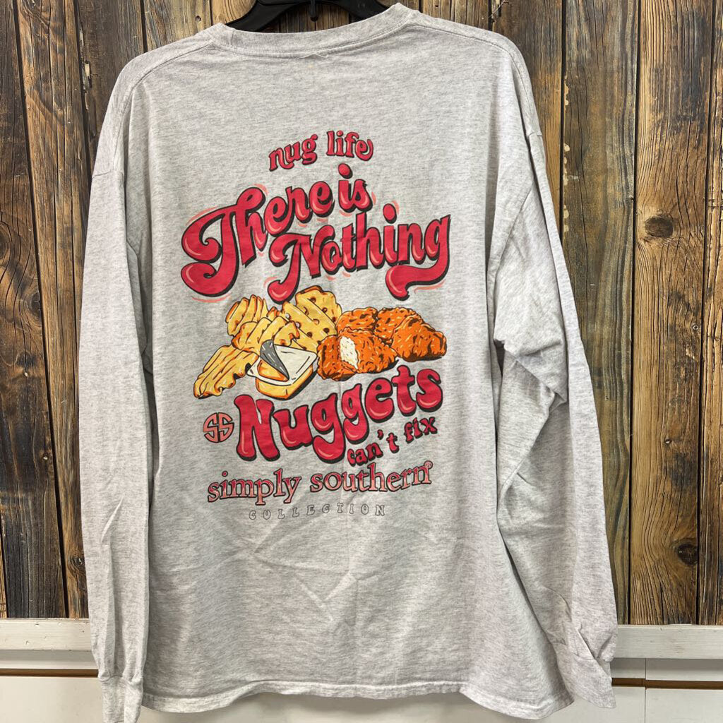 Simply Southern Nug Life Top, Womens 2X