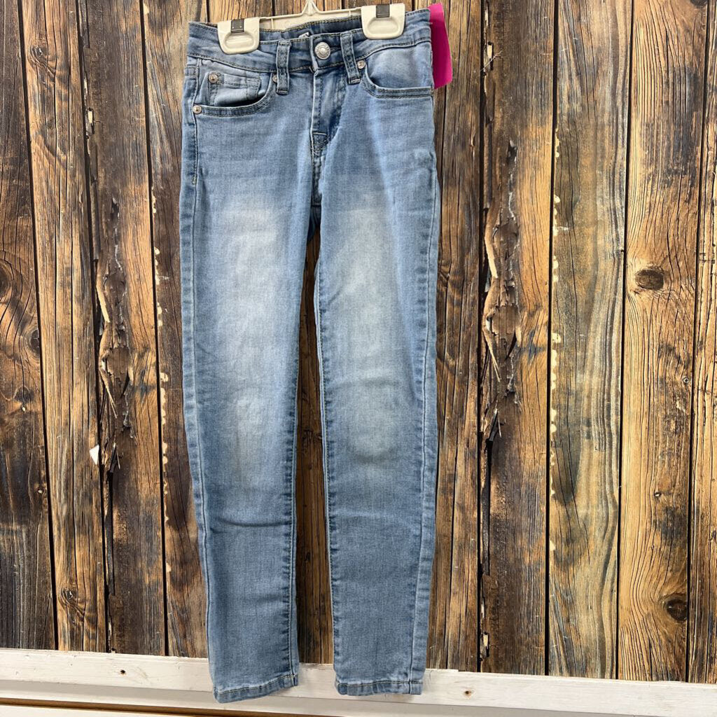 Seven Brand Light Wash Skinny Jeans, Girls 7