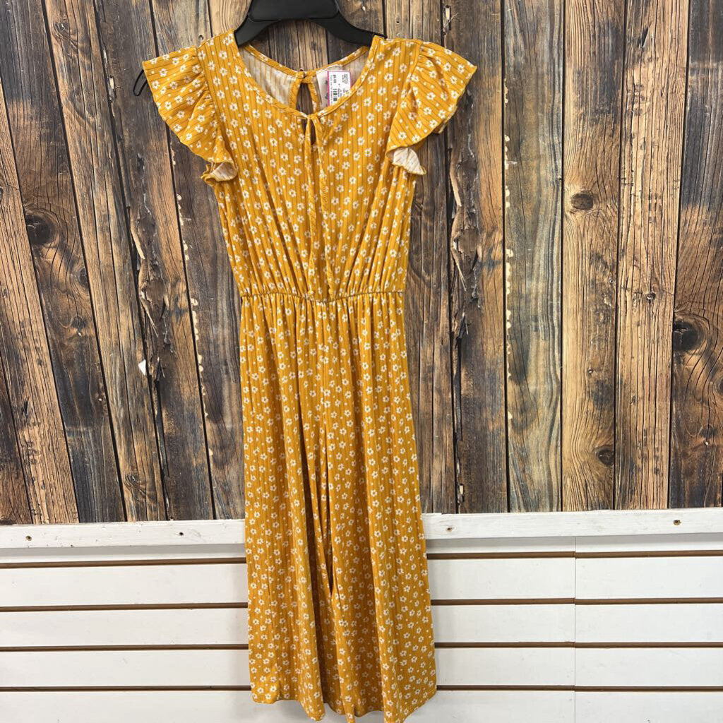 Lily Bleu Buttery Soft Yellow Romper, Girls 8