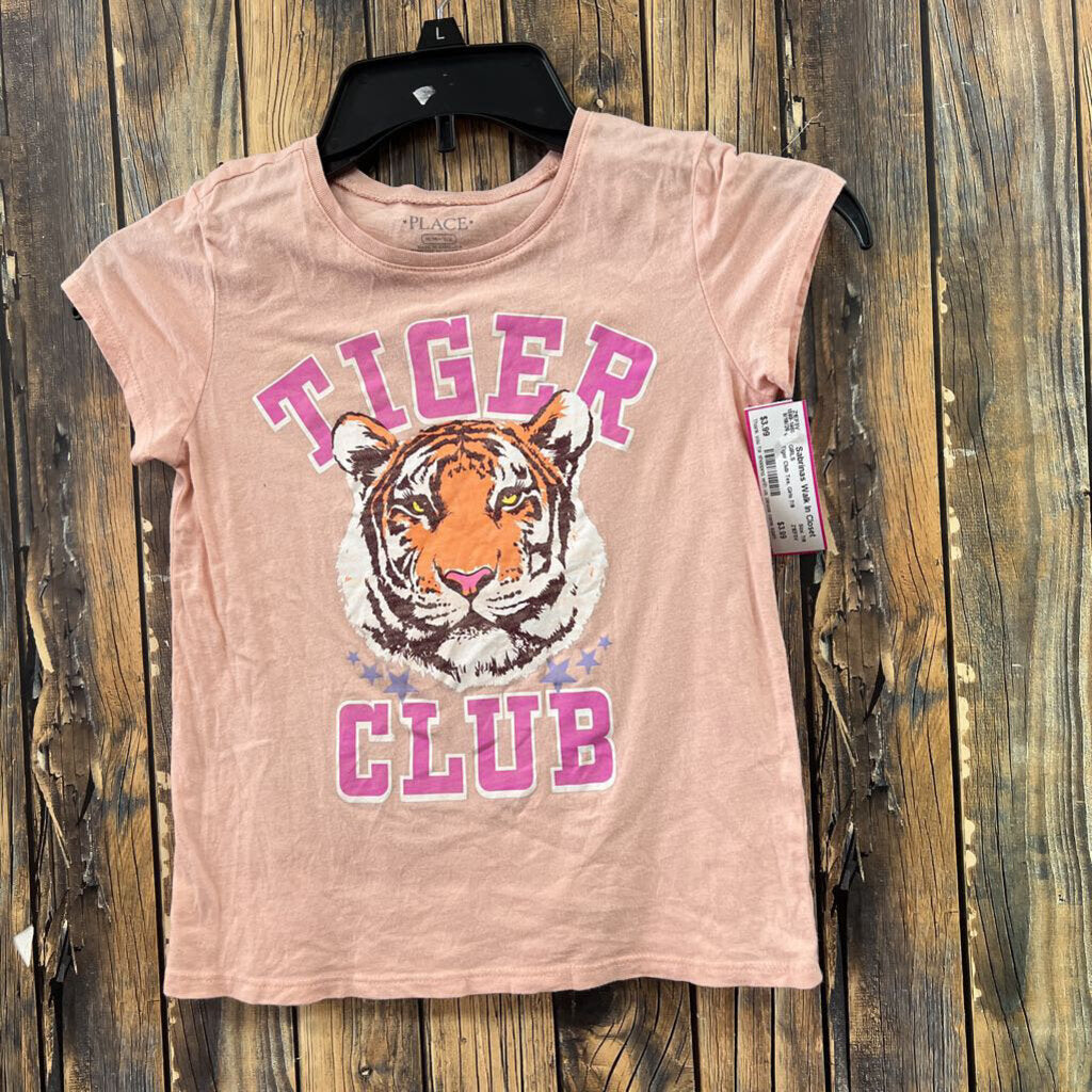Tiger Club Tee, Girls 7/8