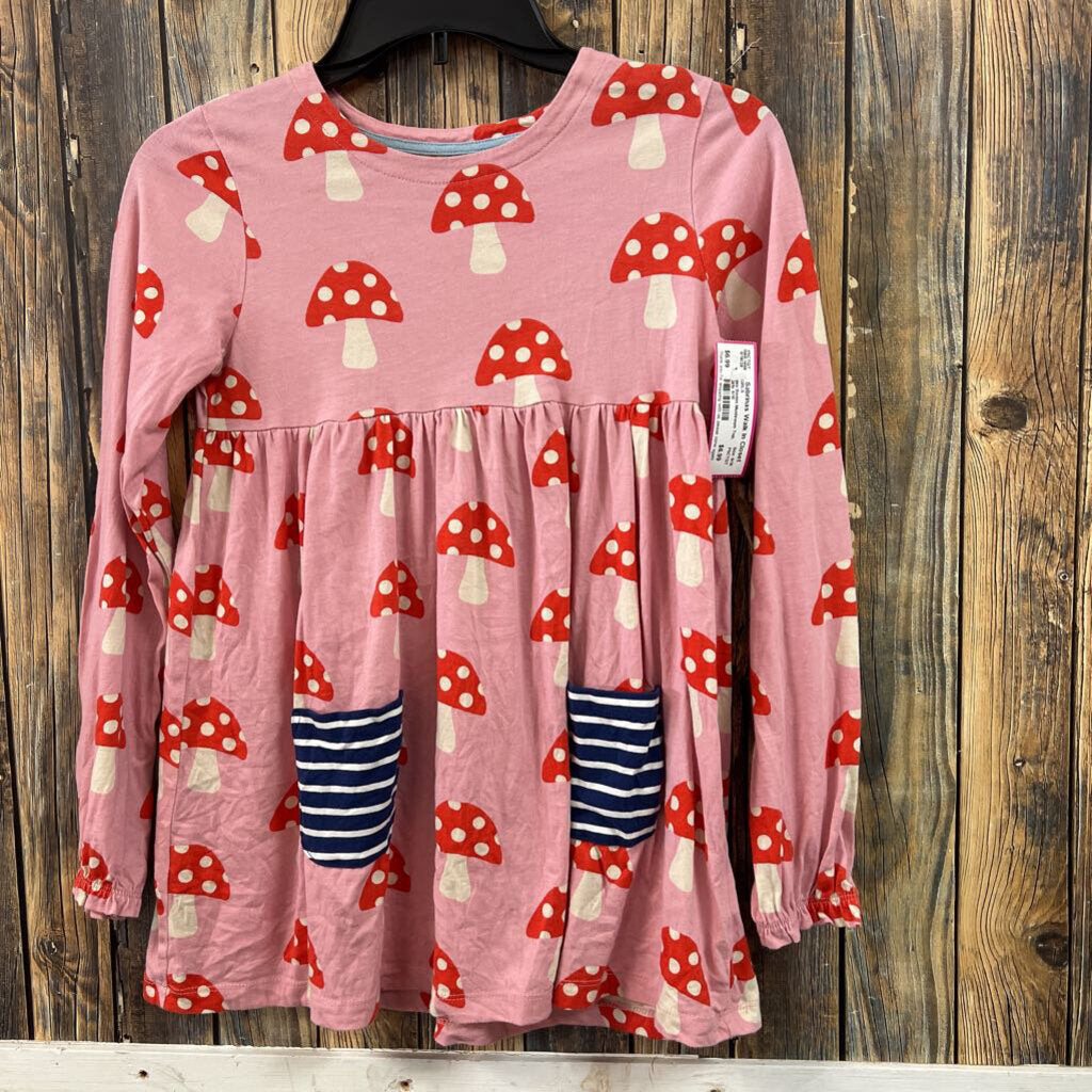 Mini Boden Mushroom Top, Girls 9/10