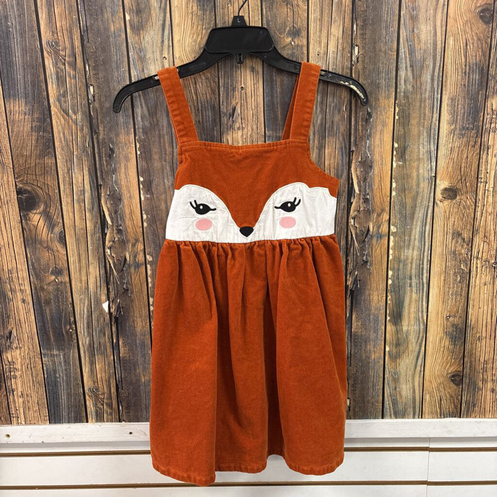 Gymboree Fox Corduroy Dress, Girls 10