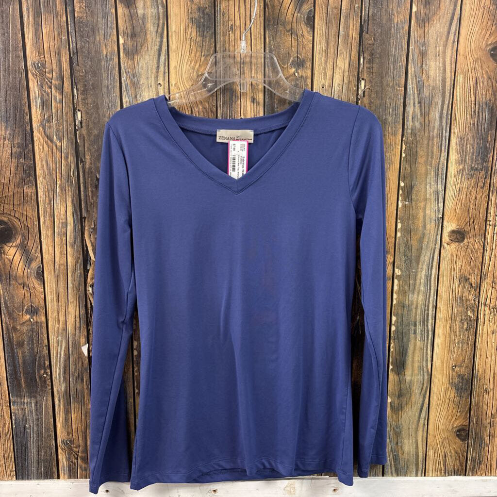 Zenana Blue Top, Womens M