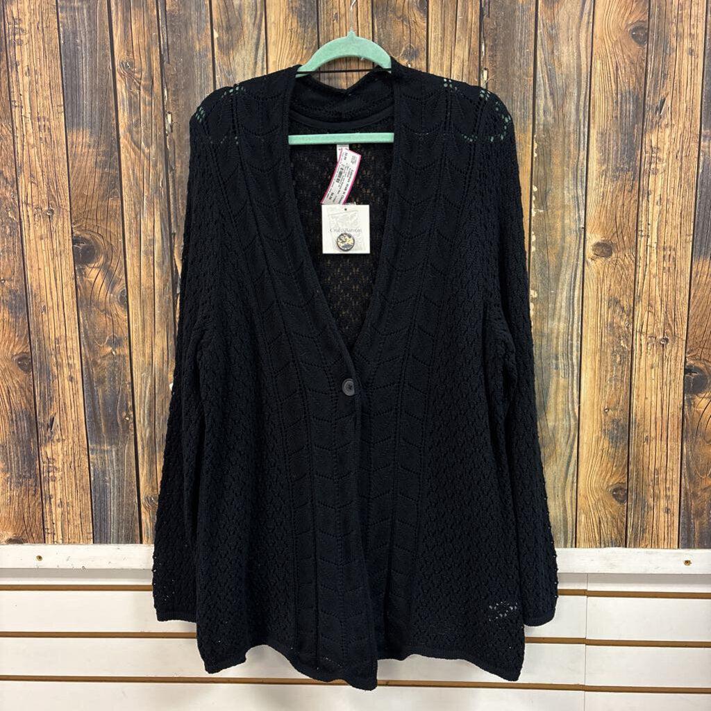 NWT Croft and Barrow Blue Sweater, Women's 2X