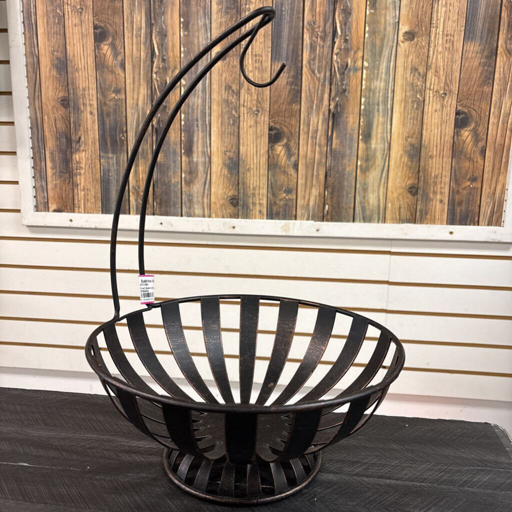Fruit Basket with Hanger, No Shipping