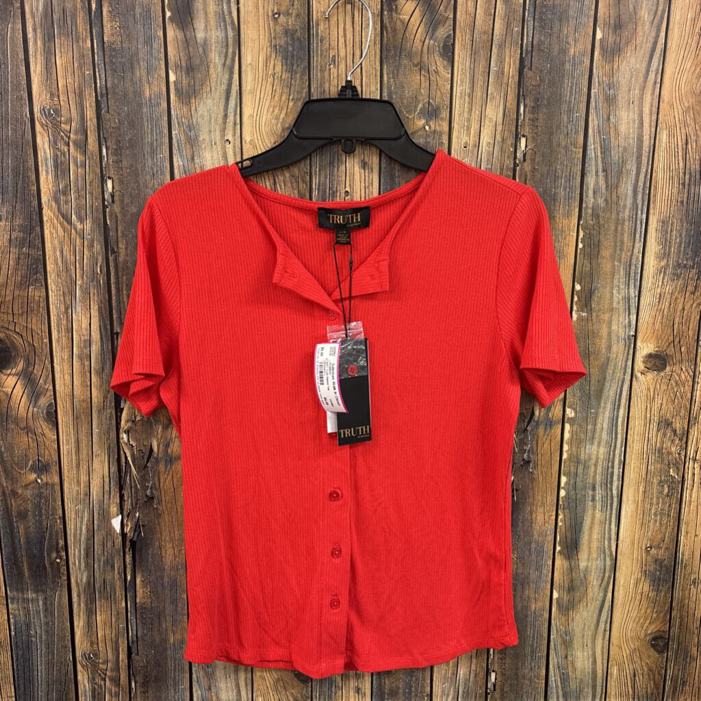 NWT Truth Ribbed Top, Women's L