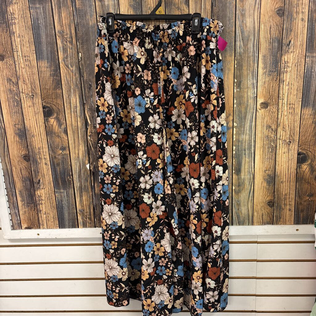 Flowy Flower Pants, Women's 3X