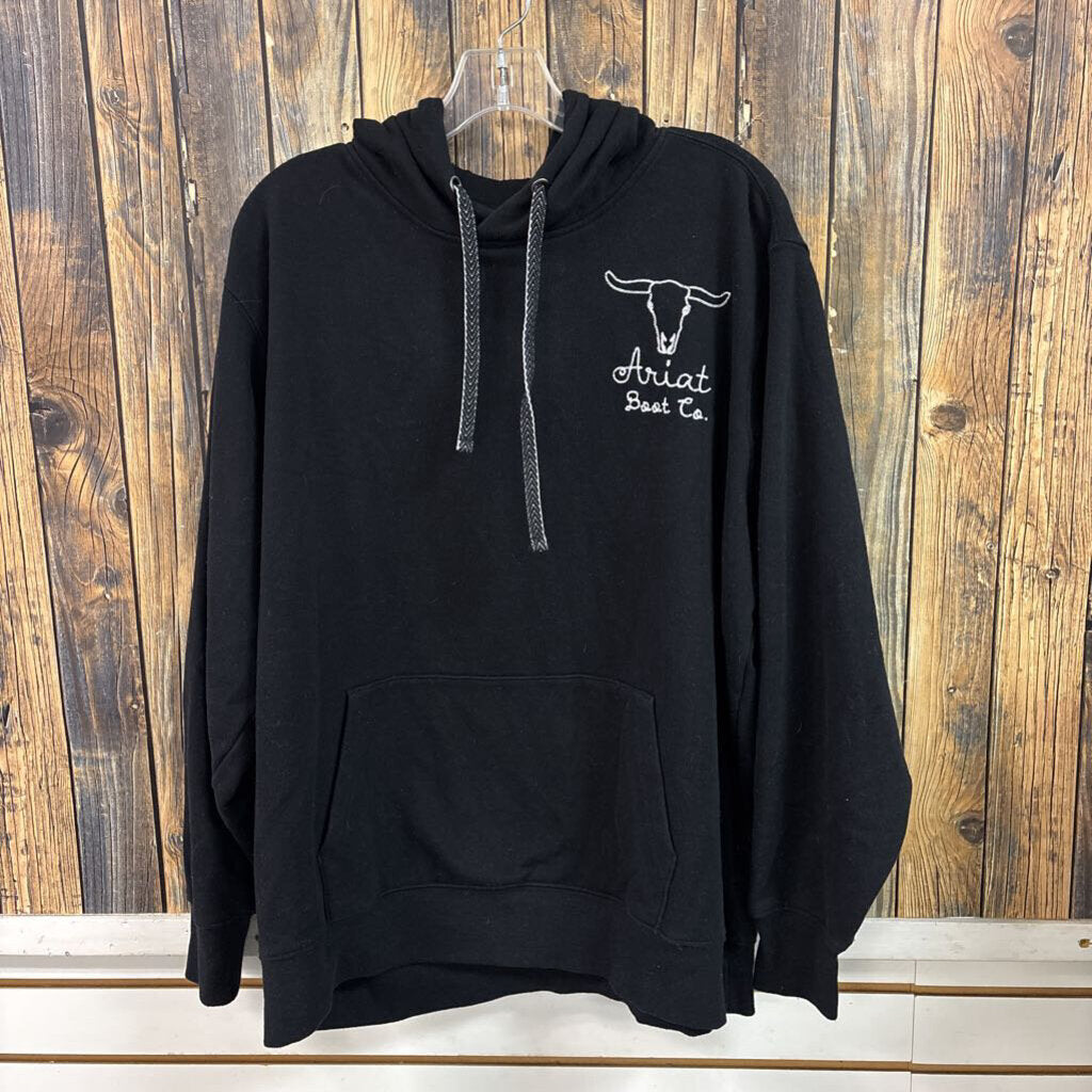 Ariat Black Hoodie, Women's XXL