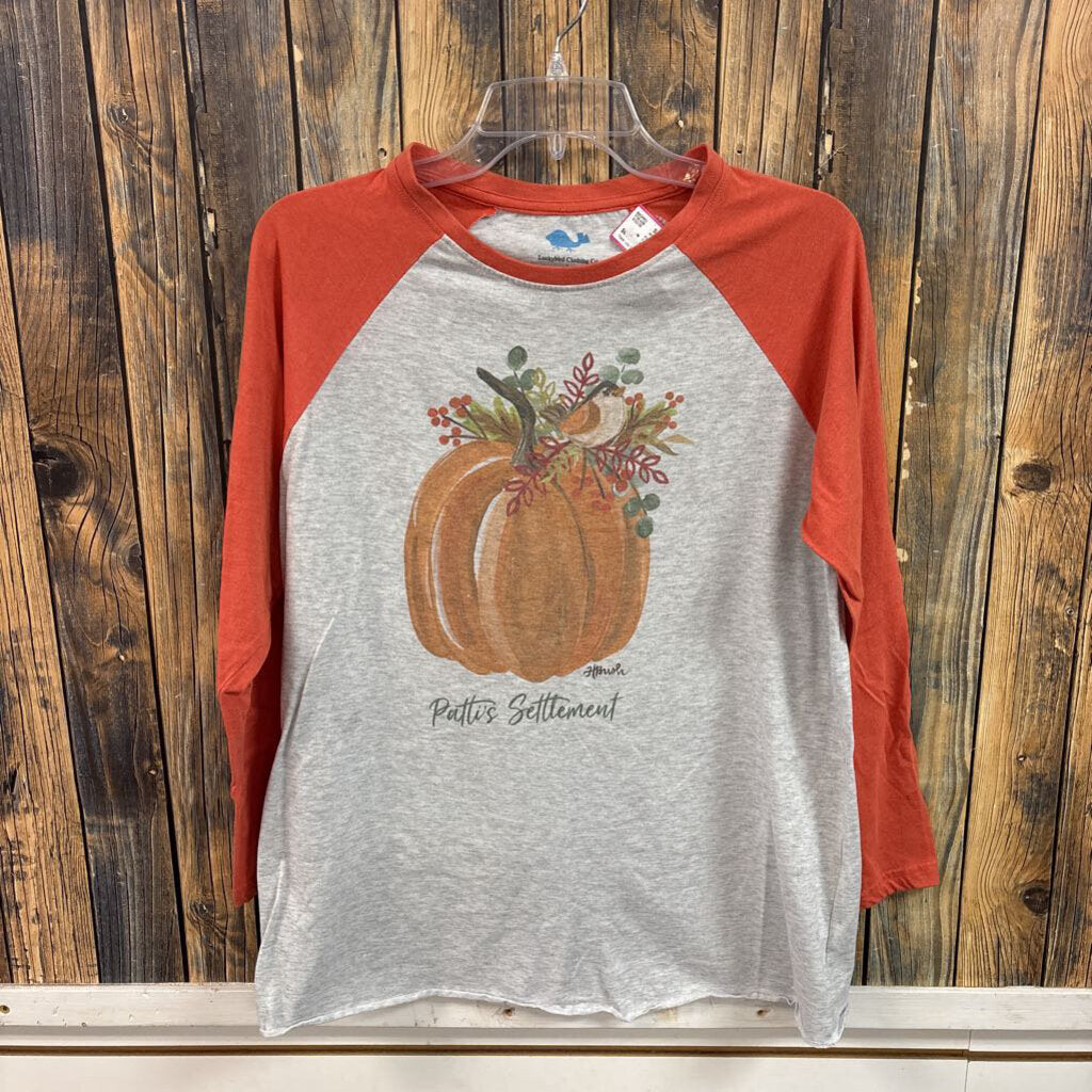 Patti's Settlement Pumpkin Tee, Women's L