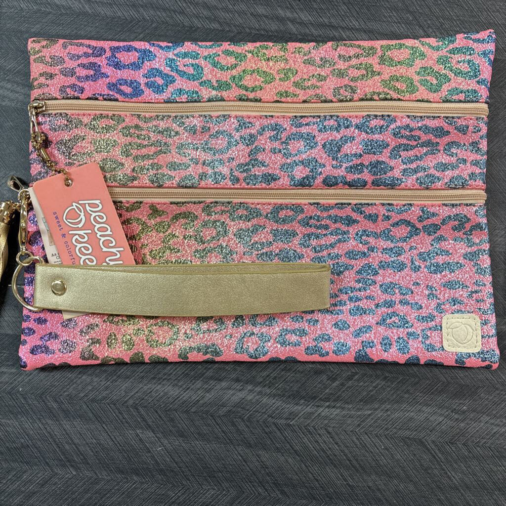 NWT Animal Print Pouch
