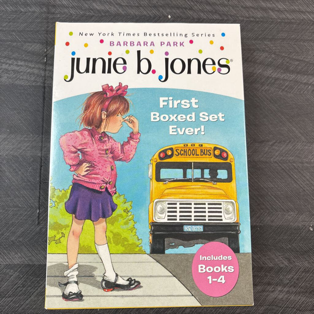Junie B. Jones Boxed Book Set #1 - #4