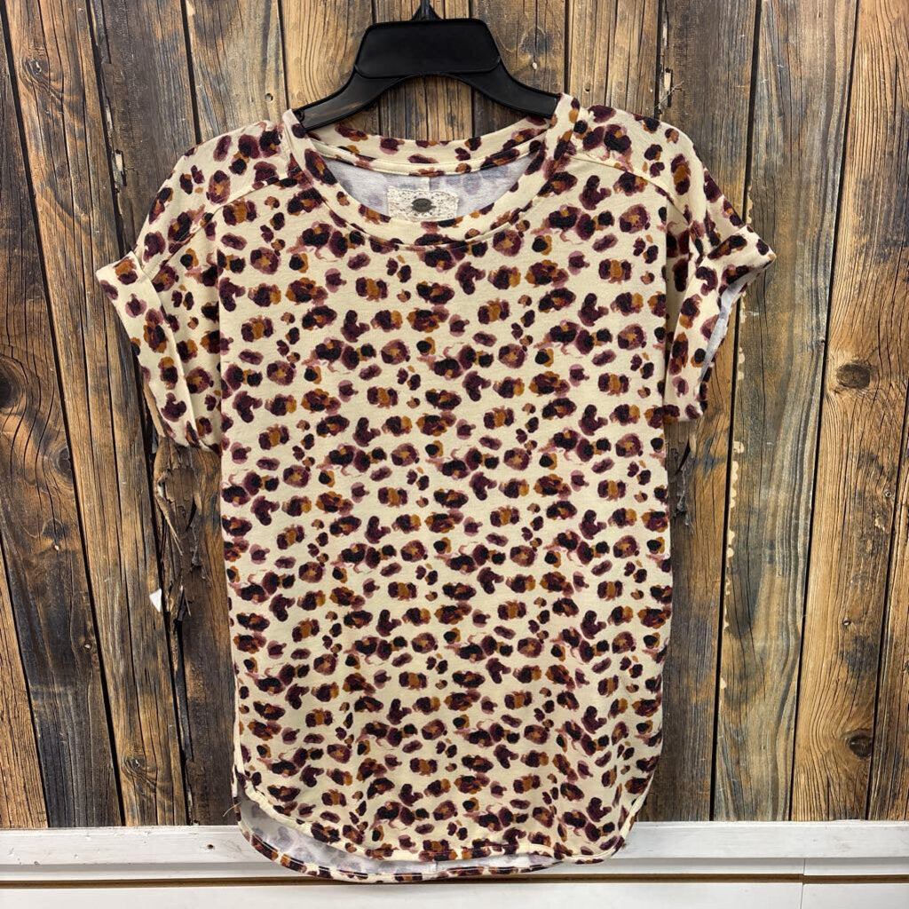 Cupio Animal Print Top, Women's S