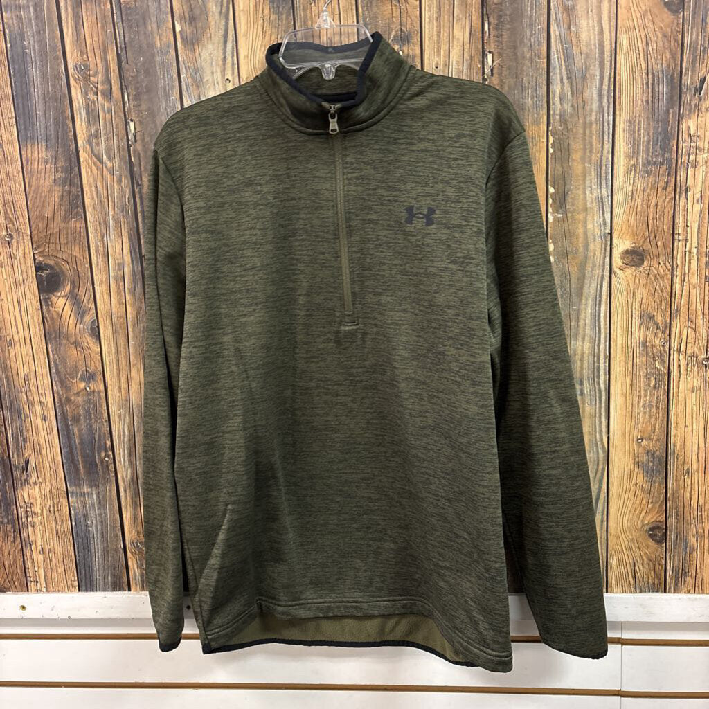 Under Armour Green Pullover, Mens M
