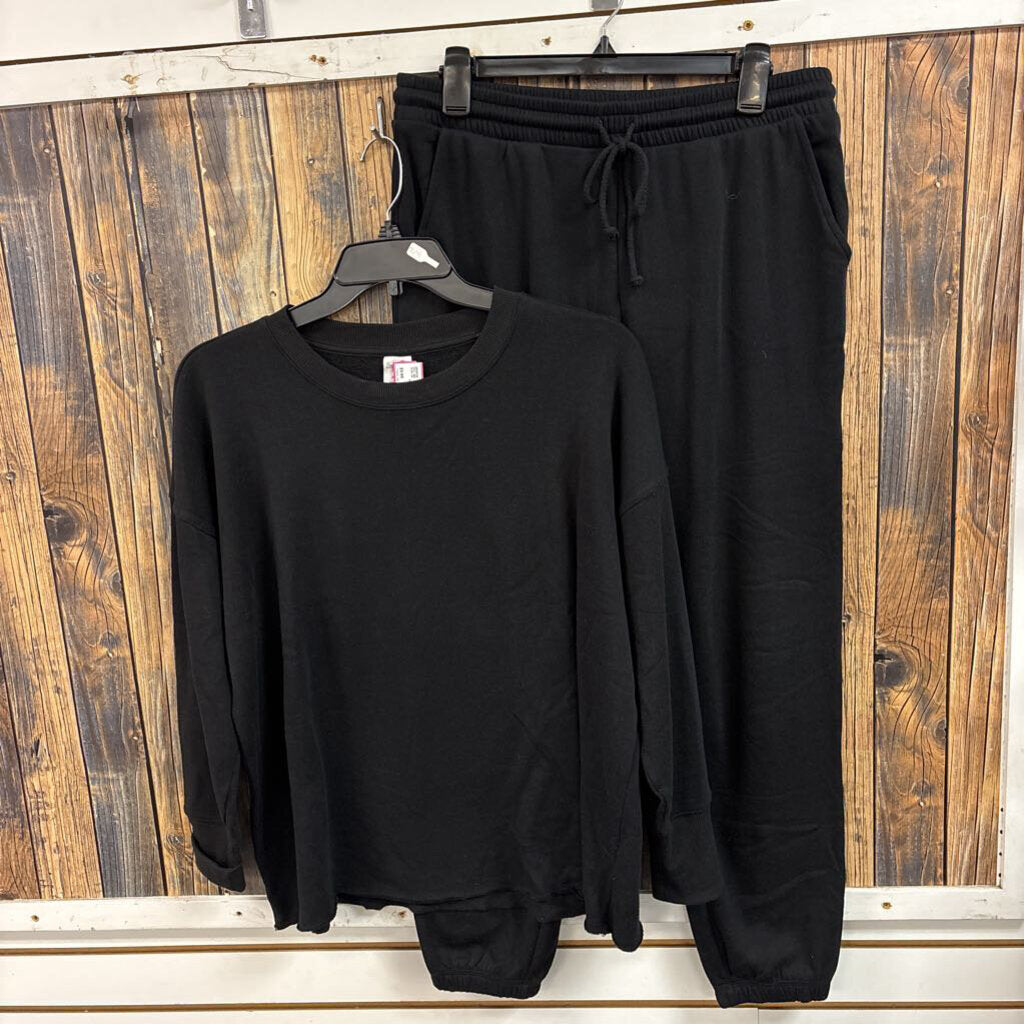 Black Sweatsuit, Womens M