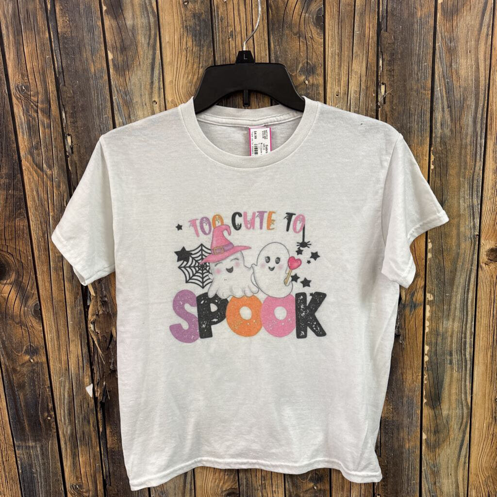 Too Cute to Spook Tee, Girls L