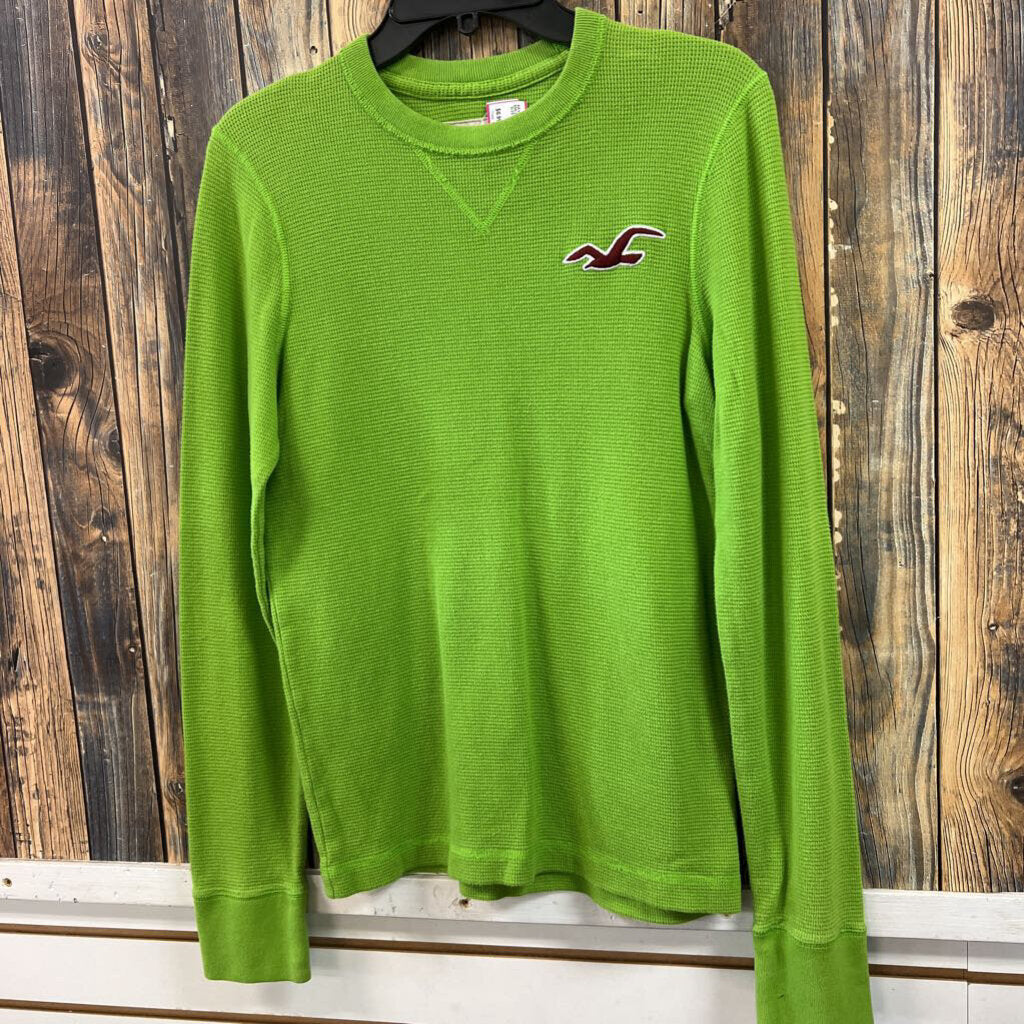 Hollister Green Top, Mens M