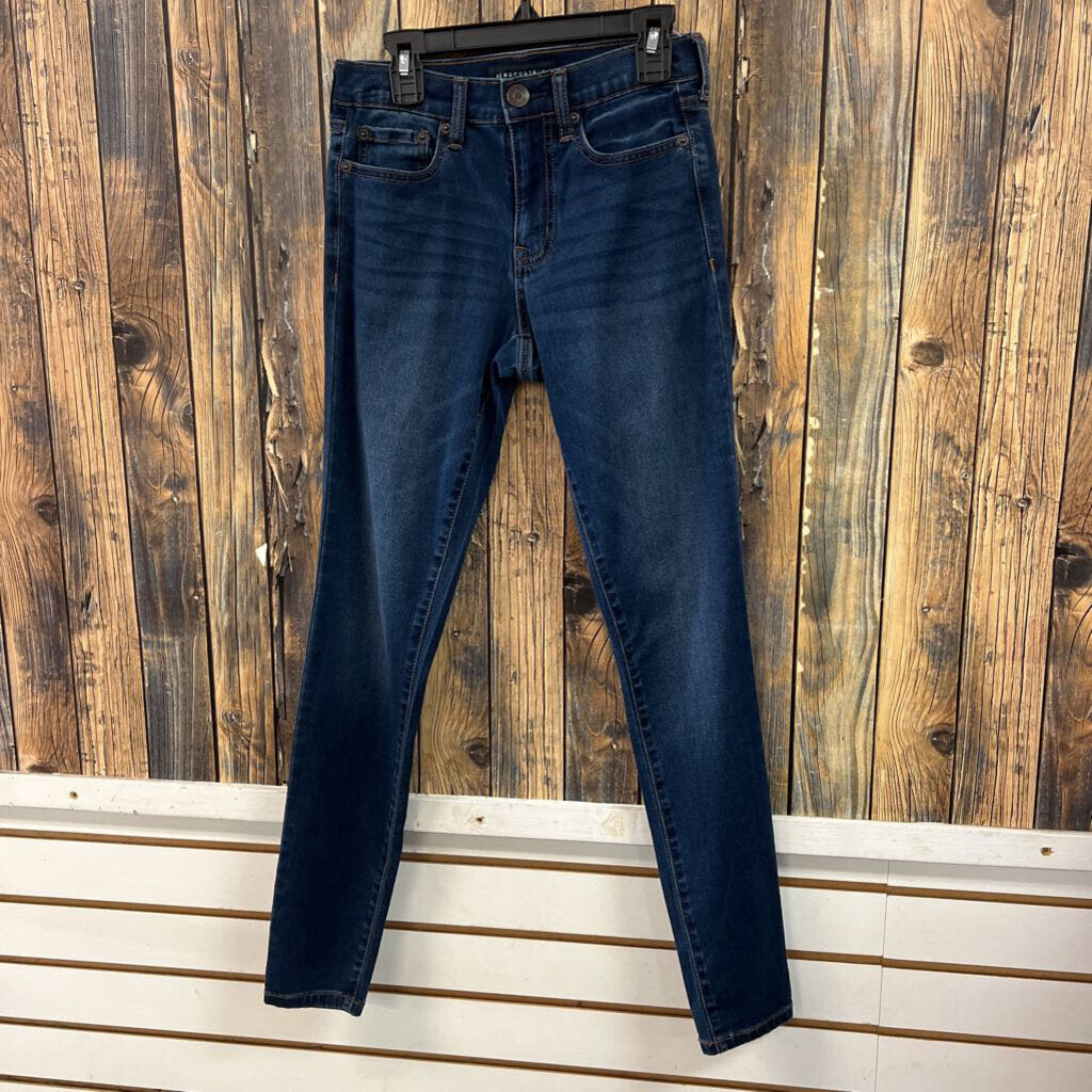 Aeropostale High Rise Jeggings, Womens 00R