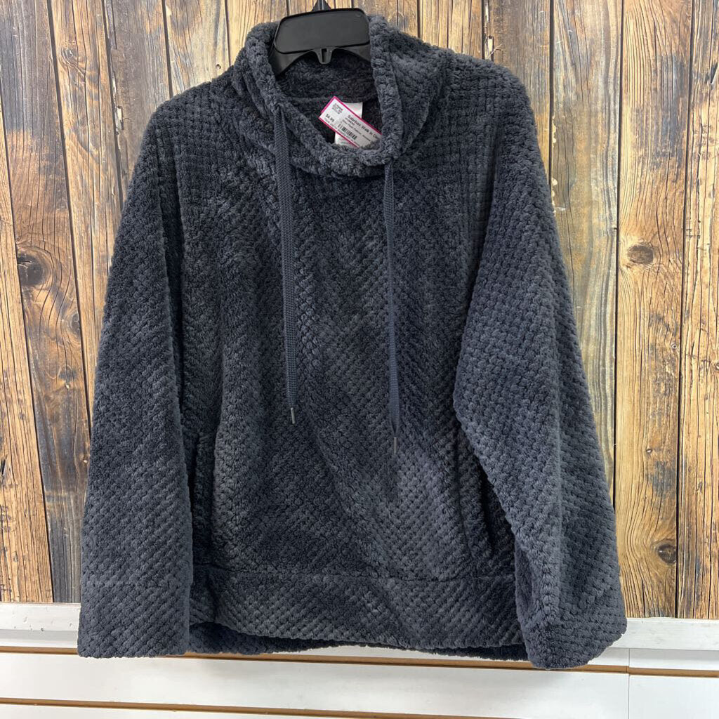 Grey Plush Pullover, Womens L