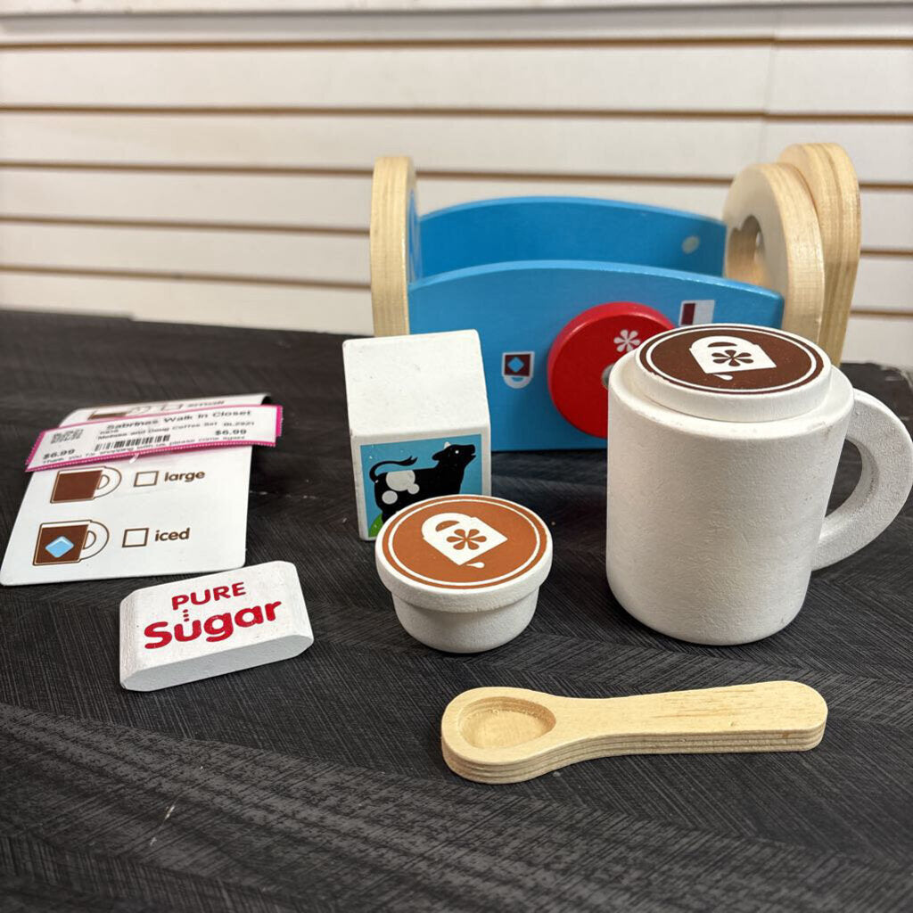 Melissa and Doug Coffee Set