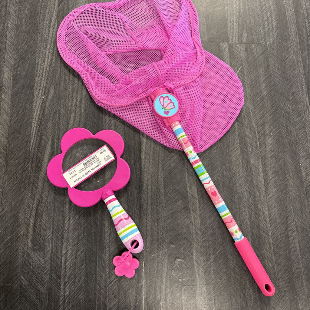 Melissa and Doug Butterfly Net and Magnifying Glass